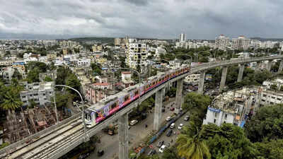 After 3 decades on paper,  Pune Metro, HCMTR to intersect 20+ times; viaduct to pass above road