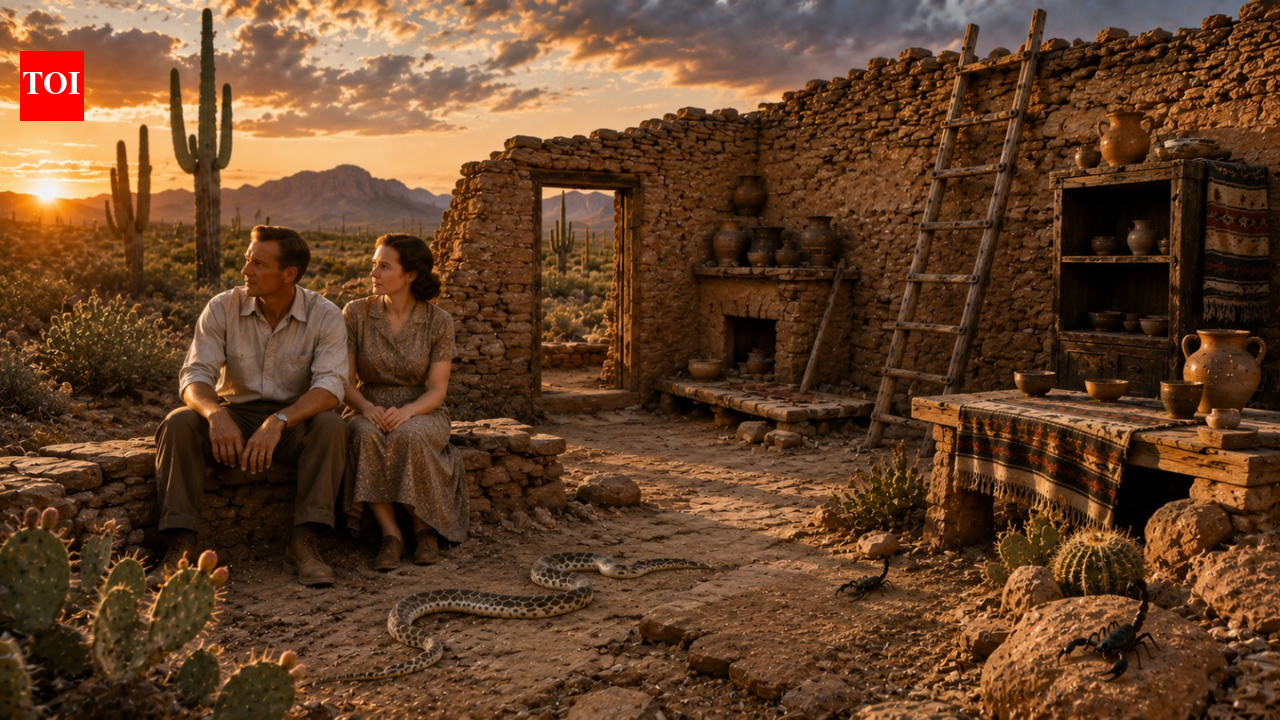 In 1934, an Arizona couple’s unusual home came with snakes and scorpions
