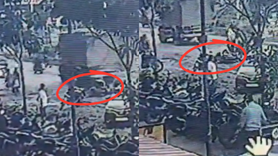 11-year-old dies after falling under truck as bike skids on broken road in Pune