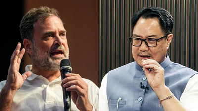 ‘Don’t lie to children’: Rahul slams Rijiju over his 'no one harmed' during CJP stir remark