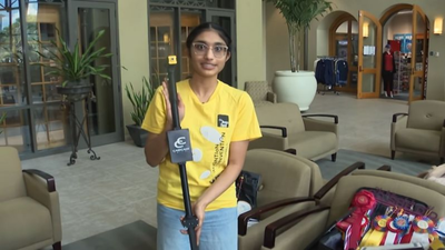 Meet Ishanvi Sabniveesu, the Florida 10th-grader whose AI-powered cane can describe a blind user’s surroundings, work offline and make emergency calls
