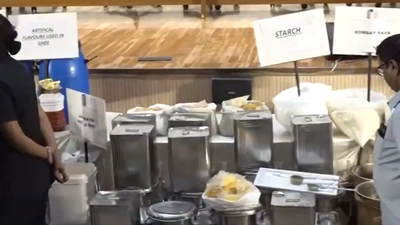 ‘100% pure, premium and natural’: 36 tonnes of adulterated ghee, raw materials seized in Hyderabad