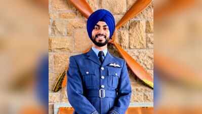 Akal Takht officiating jathedar congratulates Sikh RAF officer