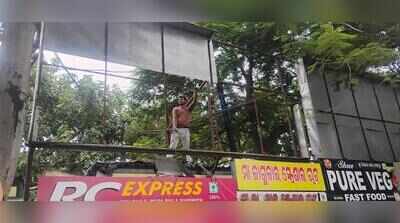 BMC removes 100 illegal hoardings, sells 10TN scrap iron