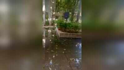 Tempers rise as muddy water runs through taps, drains choked