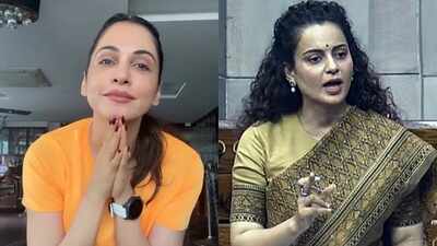 Kangana Ranaut says she protested against a teacher who hit children, as she backs Isha Koppikar's views on being 'andbhakt' for the nation, not towards any political party