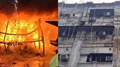 At least 9 killed, 6 injured in massive fire at hotel in Kolkata