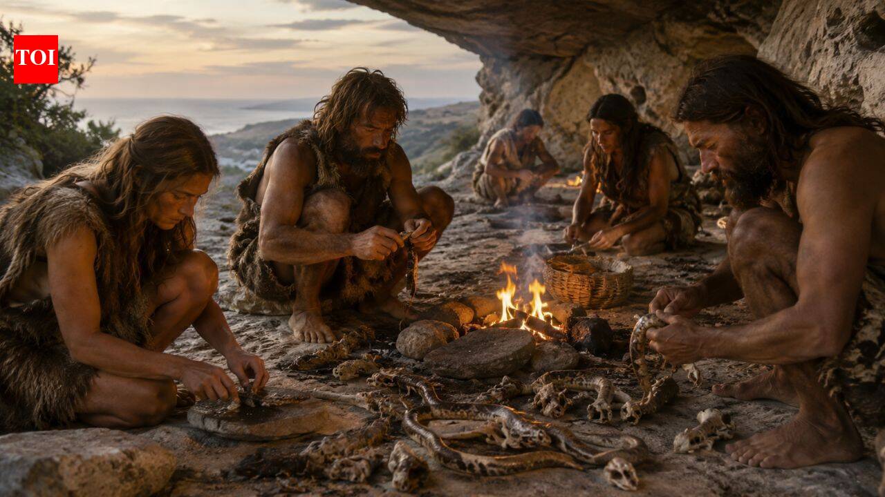 15,000 years ago, humans in Israel were eating snakes and lizards