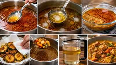 7 easy ways to remove excess oil from cooked food without losing flavour