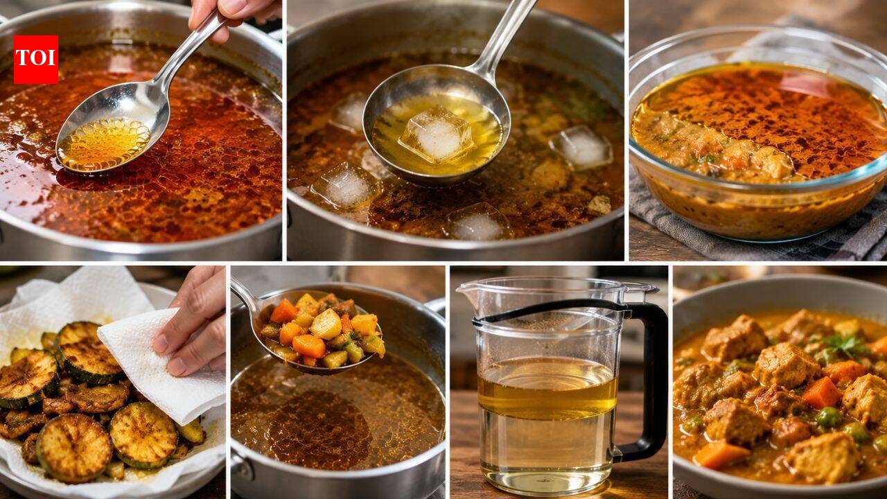 7 Simple Ways to Reduce Excess Oil in Cooked Food Naturally