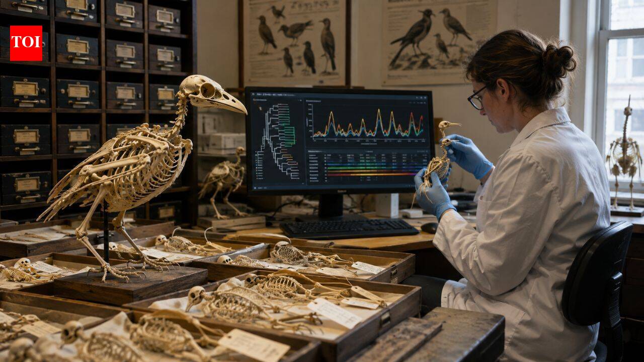 AI scanned 15,000 bird skeletons and found bursts of evolution linked to major climate shifts over 45 million years