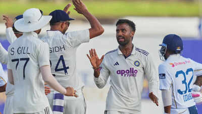 Manav Suthar's ten-wicket haul floors Sri Lanka as India conquer Galle challenge