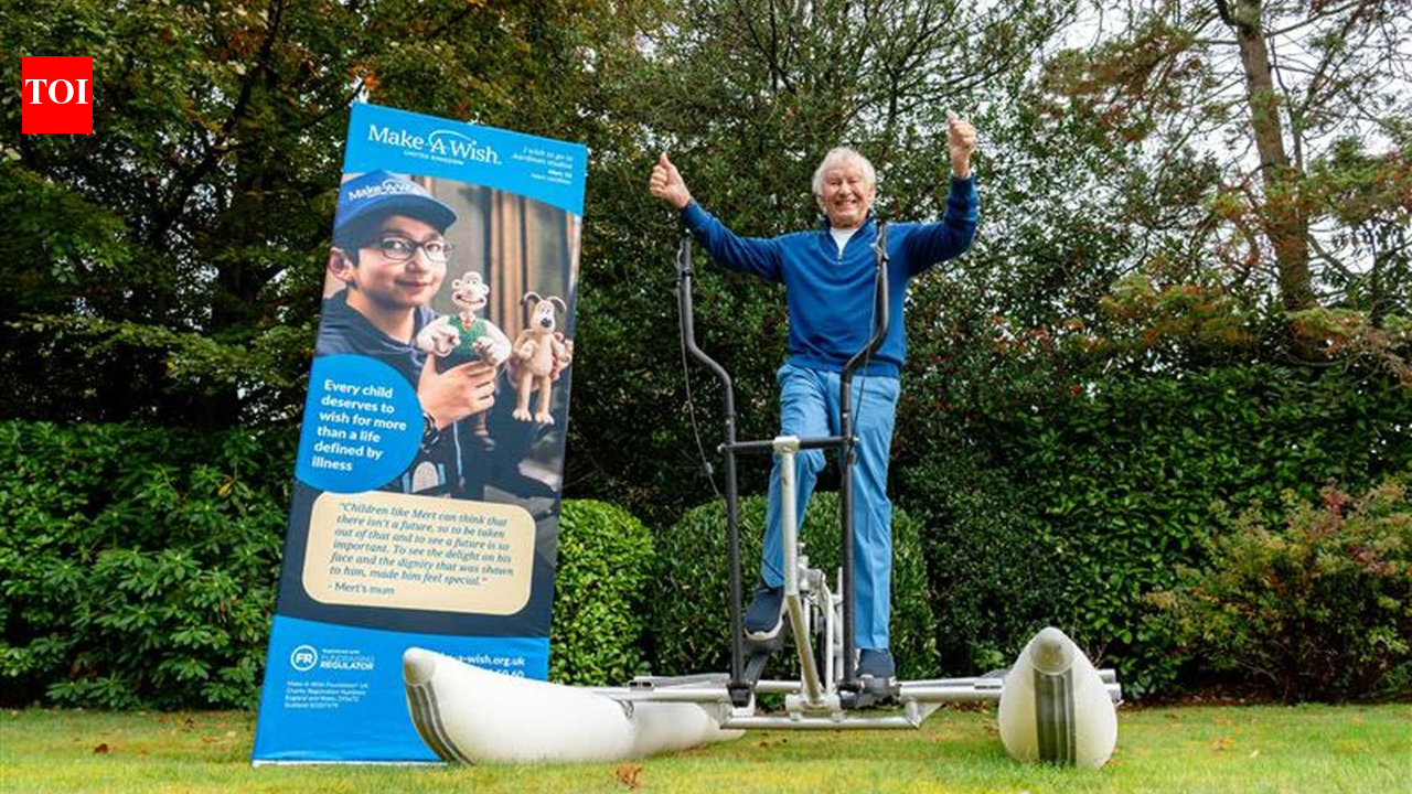 82-year-old Tony Fahey builds ‘walking on water’ machine for charity record