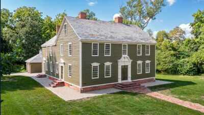 In 2024, a couple paid $399,000 for a Connecticut house partly dating to 1695; after a $1 million restoration, the home that once held Benjamin Franklin's son is listed for $1.45 million