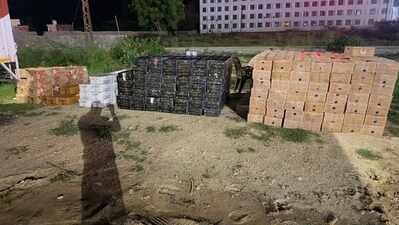 Liquor worth Rs 60 lakh seized in Chittorgarh, driver held