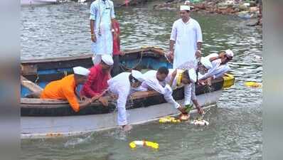 Saptah concludes with srifal immersion