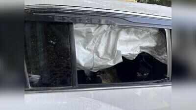 Three of family injured as car crashes into barrier on Golf Course Road