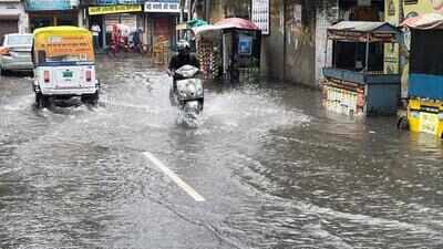 Humidity gives way to late evening downpour in capital