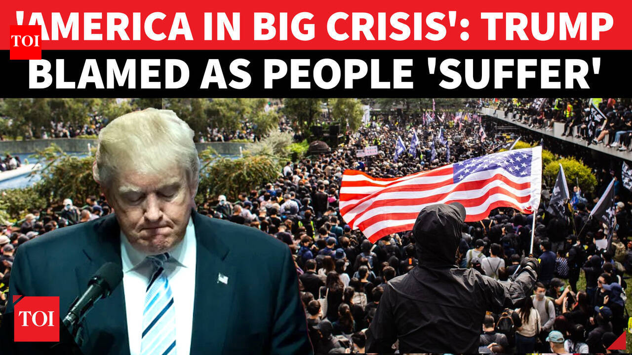 'SOMEONE SAVE AMERICA': Huge Uproar In US Congress Amid Iran War; Trump Blasted Over Prices - Times of India Videos
