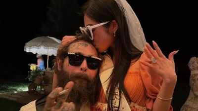 Post Malone and Christy Lee are engaged as friends confirm and share glimpses of the couple's celebration: 'My mom and dad got engaged'