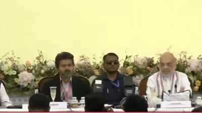 Amit Shah chairs Southern Zonal Council meeting in Tamil Nadu Vijay, DKS among key participants