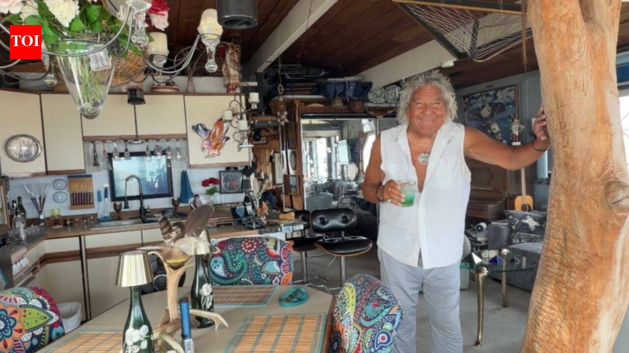 In 1970s, Marty Bluewater bought land on island planned for 800 homes; he is now its only resident