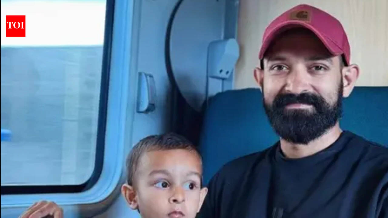 Vikrant Massey shares glimpse of son's obsession with Mumbai auto-rickshaws even while vacationing in Norway