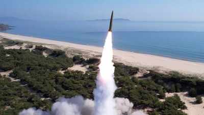 North Korea fires unidentified projectile towards South Korea after Seoul's nuclear warhead estimate