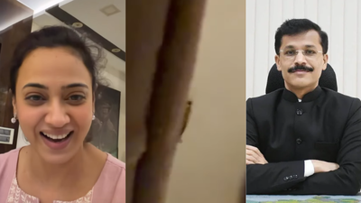 'Mundhe ji aap kahan ho?': Shweta Tiwari finds cockroach in cold drink order, tags FDA chief Tukaram Mundhe