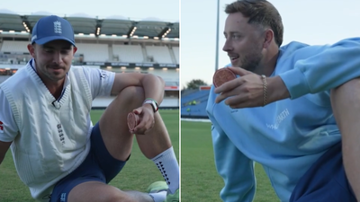 England pacers cut Pakistan Test match ball in half after first innings; here's why