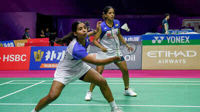 BWF Worlds: Treesa Jolly-Gayatri Gopichand stun 7th seeds to reach quarters, medal one win away