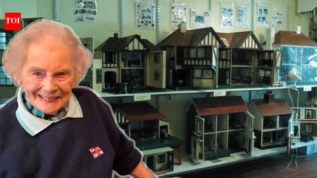 She got her first dolls' house at 8; now, at 101, she runs a museum
