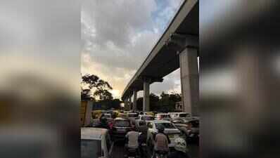 Weekend rush, rain choke Bengaluru’s Outer Ring Road again