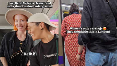 'Genuinely cleaner and safer than a lot of Western underground systems': Foreign tourists reveal what surprised them about Delhi Metro