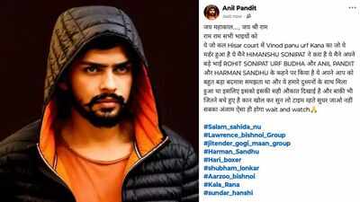 'Wait and watch': Lawrence Bishnoi gang claims Hisar court killing of gangster Vinod Panu