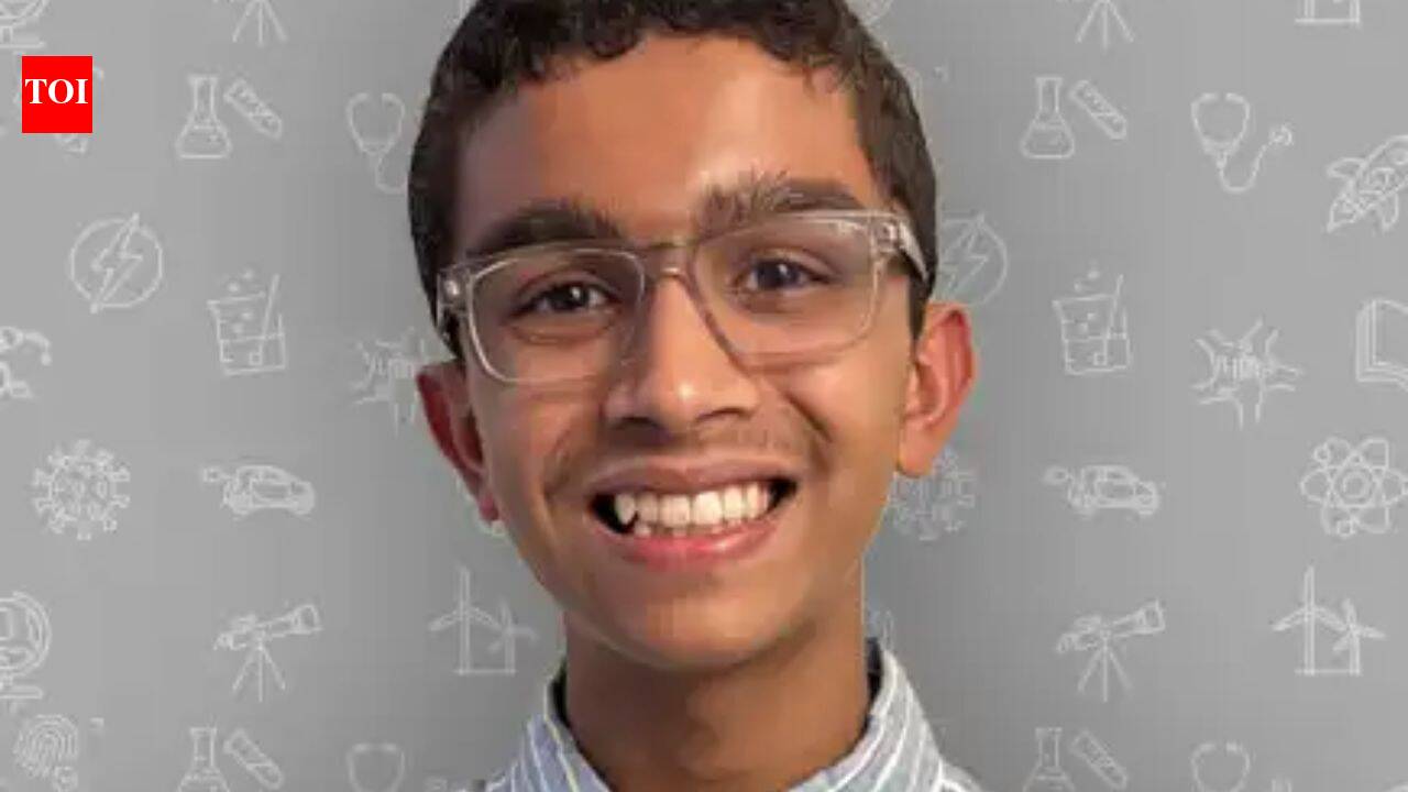 13-year-old Aniket Sarkar built a low-cost system to capture water from dry air