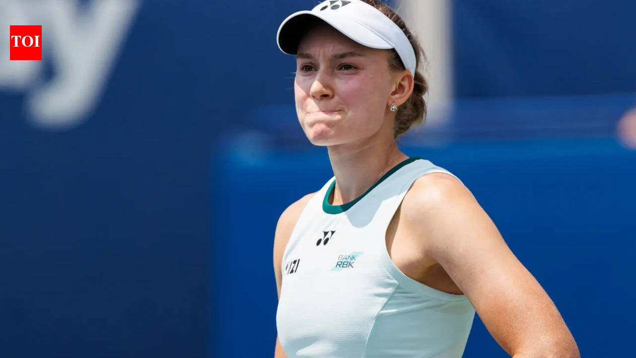 Elena Rybakina Forced to Retire from Cincinnati Open Due to Injury