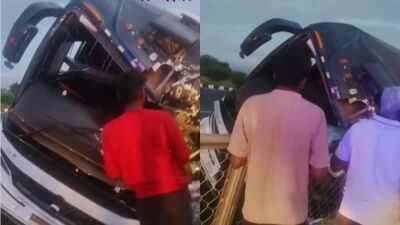 On way to Bengaluru from Goa, 3 students among 5 dead in bus crash