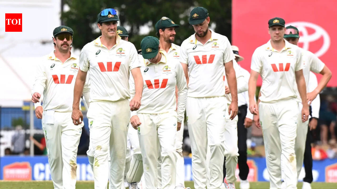Australia's team announcement for the second Test