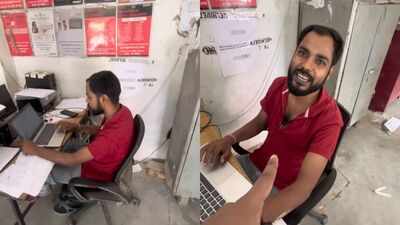 Customer reaches delivery hub for parcel, agent 'refuses' delivery