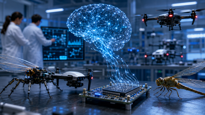 American scientists are building a $12 million ‘digital brain’ for drones based on how insects make decisions with limited information