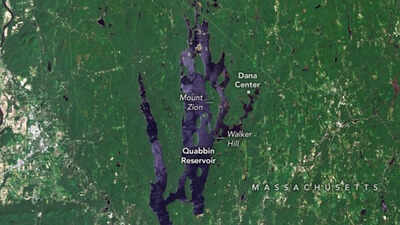 In the 1930s, workers built Winsor Dam and Goodnough Dike to secure Boston’s water; decades later, Quabbin became a refuge for reintroduced bald eagles