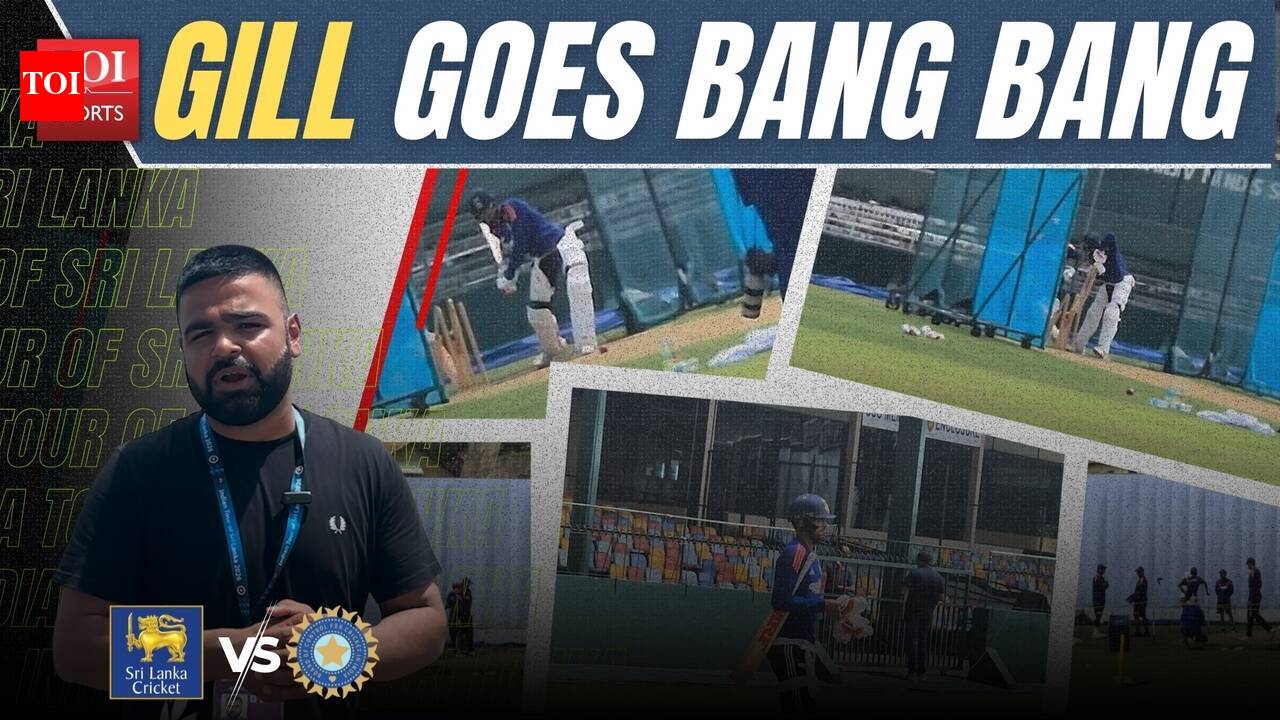 Shubman Gill on fire in the nets, hits massive sixes against spin | Exclusive report from Colombo