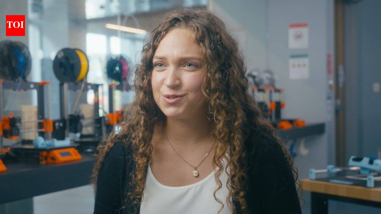 19-year-old Canadian student's invention helps people with cerebral palsy paint and write; sold in 25+ countries