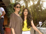 Sridevi with daughter Jhanvi