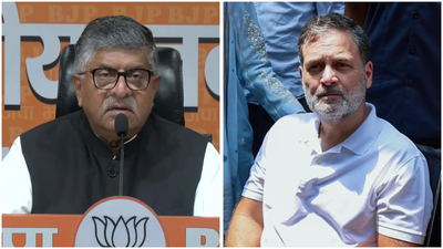 ‘Politics of anarchy’: BJP attacks Rahul Gandhi over police station protest