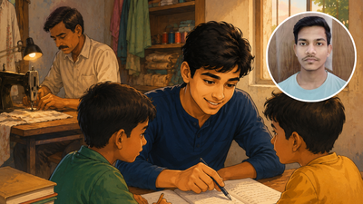 Bihar tailor’s son couldn’t afford expensive NEET coaching, so he taught younger students to fund his studies; later, he secured AIR 2,659