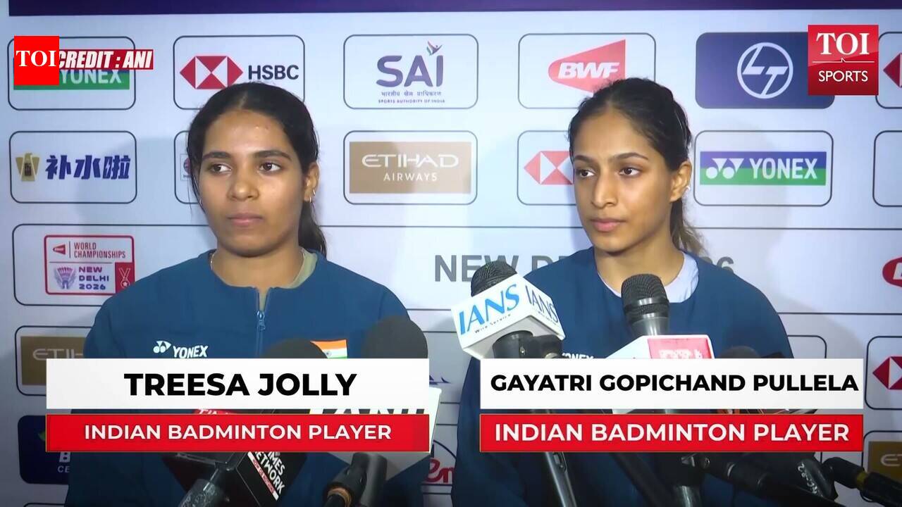 Treesa Jolly &amp; Gayatri Gopichand press conference: India’s historic medal at BWF Worlds 2026