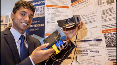 Meet Vallabh Ramesh, the 18-year-old Kentucky student who created a 3D-printable smart gel that solidifies at body temperature and could one day deliver drugs inside the body