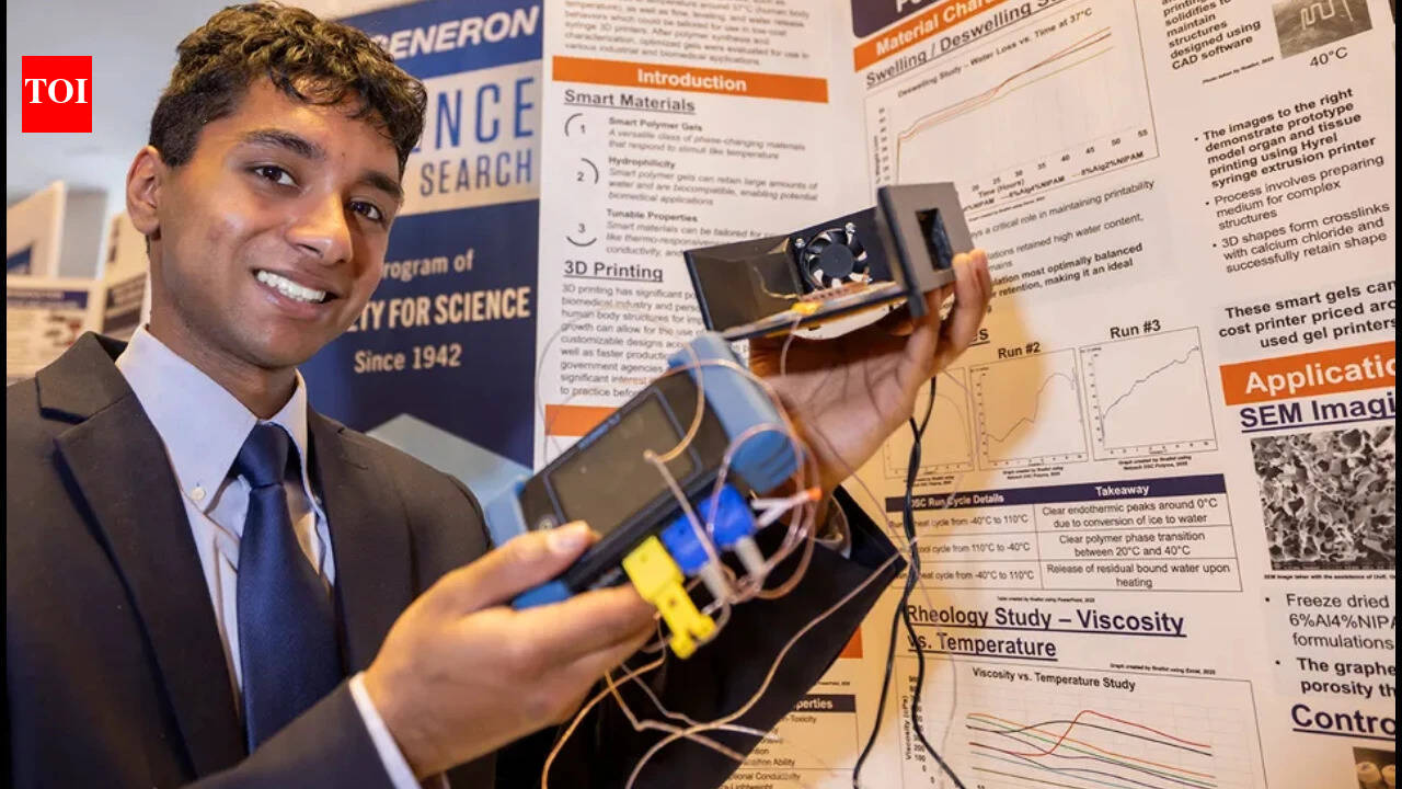 18-year-old Kentucky student creates smart gel for drug delivery